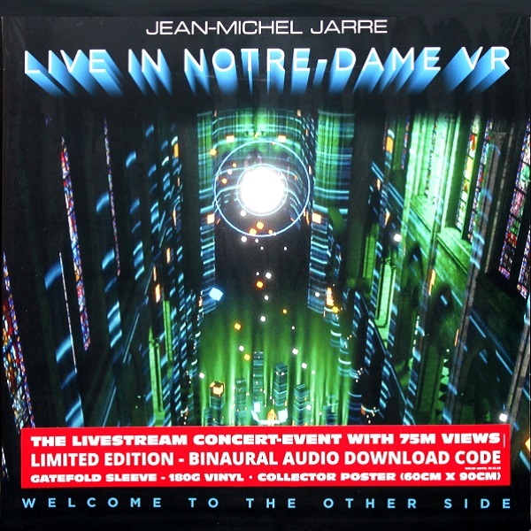 Магазин виниловых дисков Jean-Michel Jarre Welcome To The Other Side  (Live In Notre-Dame VR)(Limited Edition)(LP)